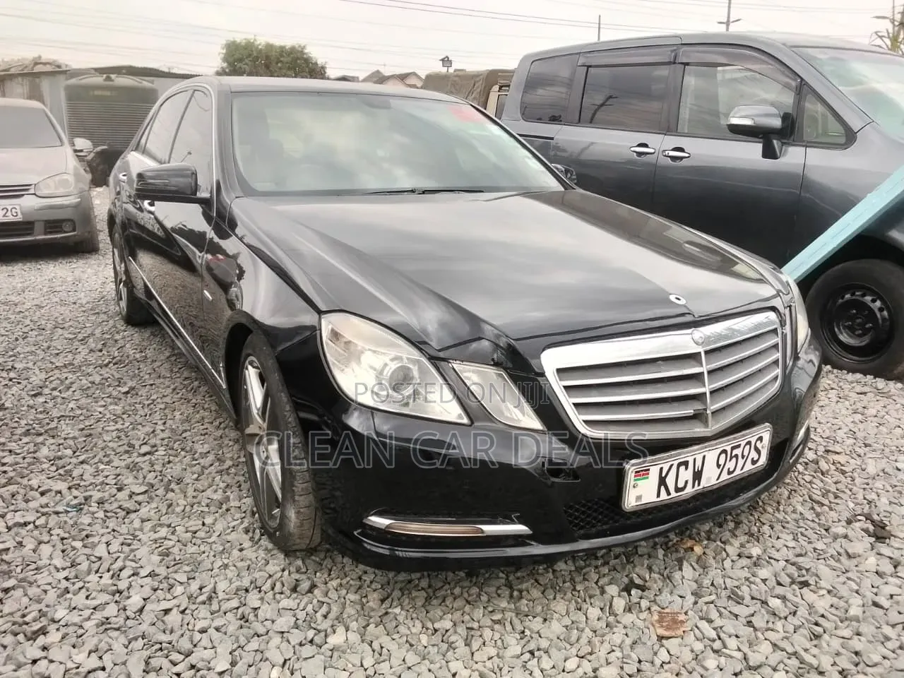 Mercedes-Benz E250 2012 Black