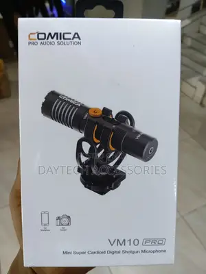 The Comica Audio VM10 PRO Mini Shotgun Microphone