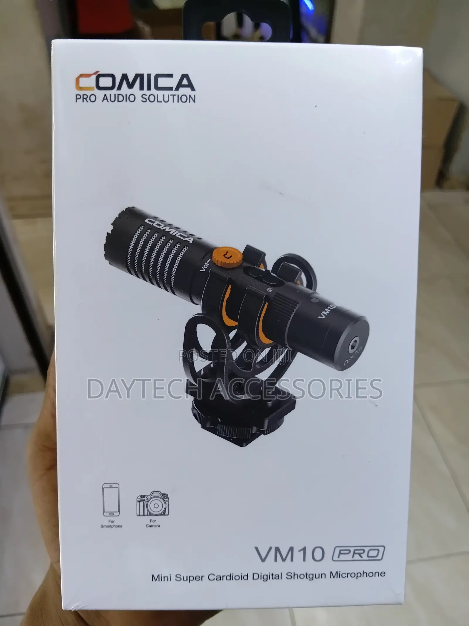 The Comica Audio VM10 PRO Mini Shotgun Microphone