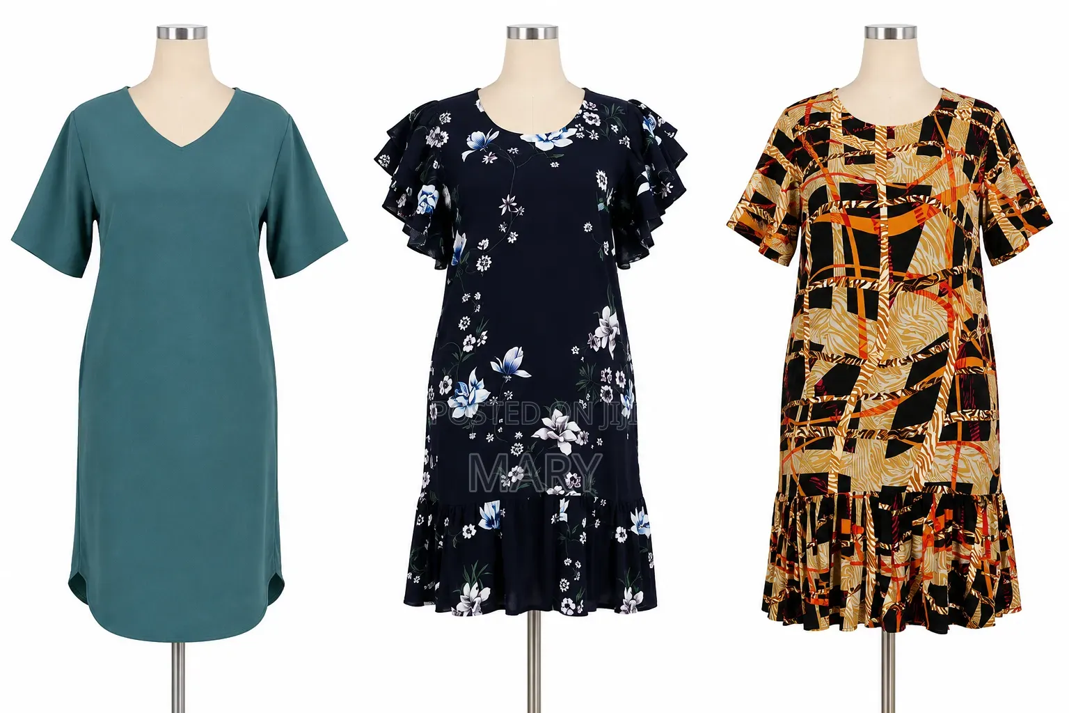 Shift Knee Length Dresses