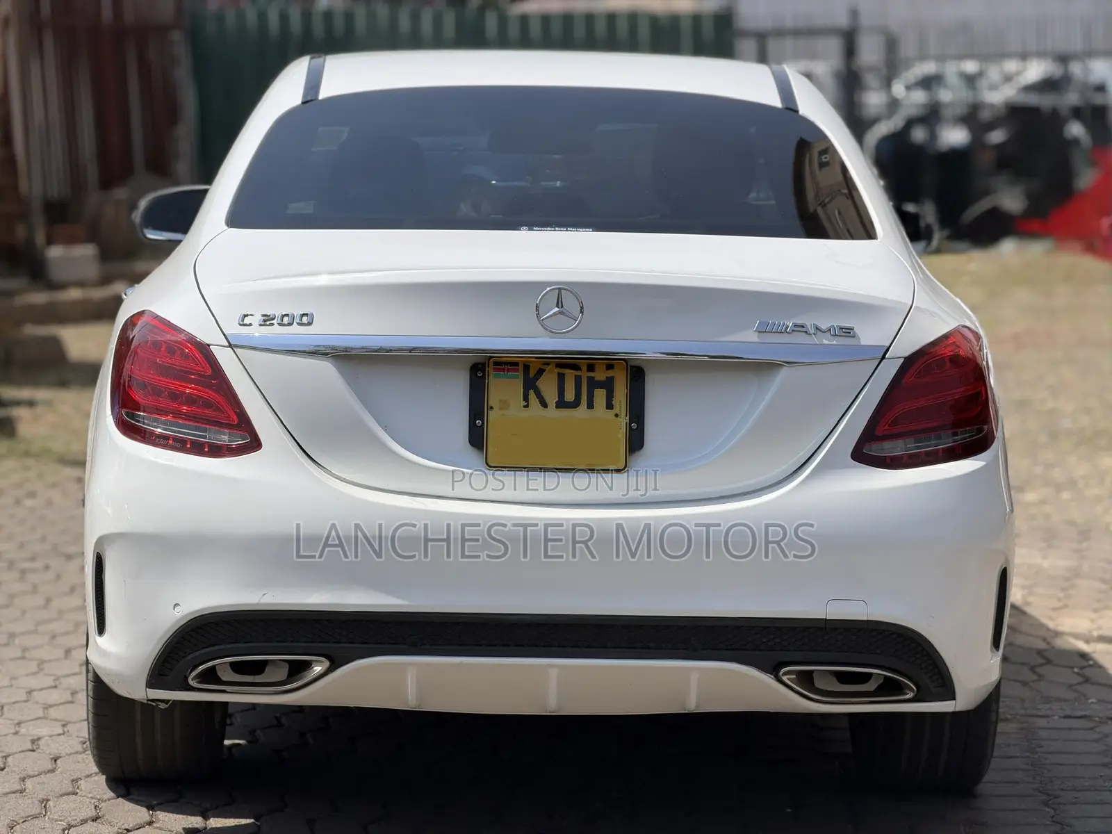 Mercedes-Benz C200 2015 White