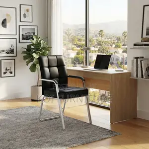 Office Chairs; Mid Backrest Office Support Leather Chairs