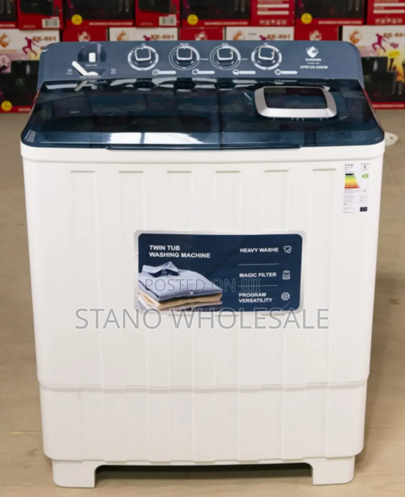 Uroken 12kg Twin Tub Washing