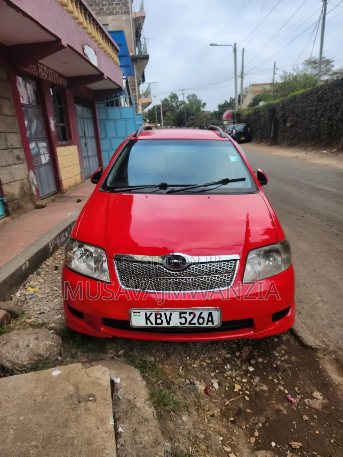 Toyota Corolla Fielder 1.5 Petrol FWD 2006 Red