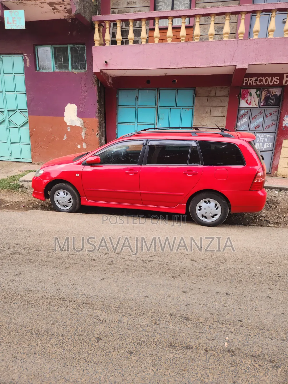 Toyota Corolla Fielder 1.5 Petrol FWD 2006 Red