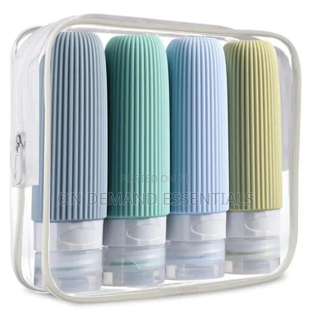 Silicone Big Capacity Colourful Travel Lotion Bottles - thumbnail 2