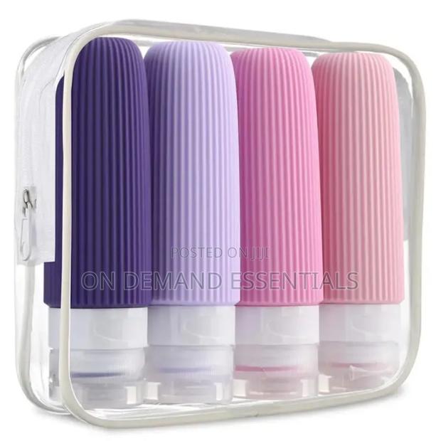 Silicone Big Capacity Colourful Travel Lotion Bottles - thumbnail 3