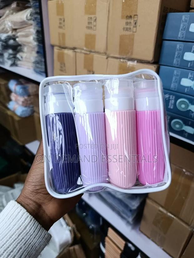 Silicone Big Capacity Colourful Travel Lotion Bottles - thumbnail 5