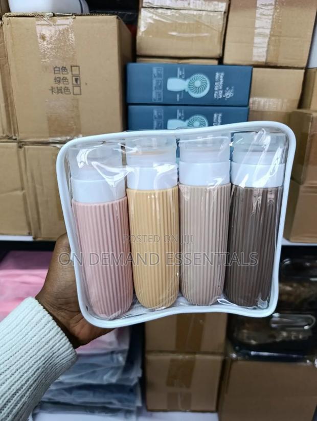 Silicone Big Capacity Colourful Travel Lotion Bottles - thumbnail 6
