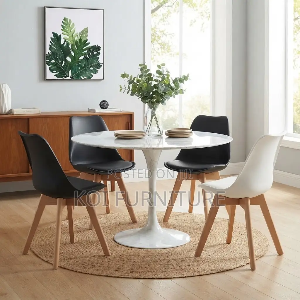 Dining Chairs; Armless Cushioned Padded Dining Chairs