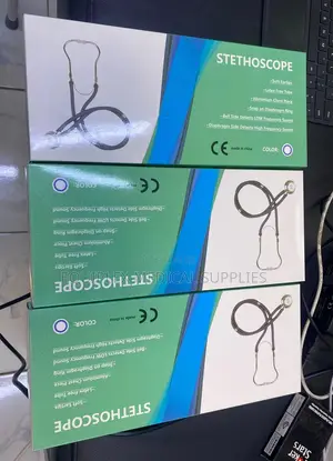 Double Barreled / Double Tube Stethoscope (Quality and Accurate)