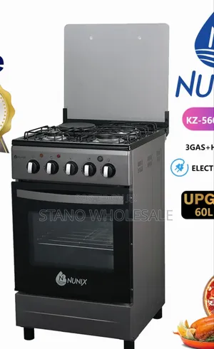 Nunix 60*60 Standing Cooker Electric Oven