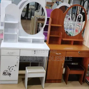 Dressing Table Black and Brown