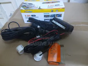 White Colour Afritec Car Parking Sensors