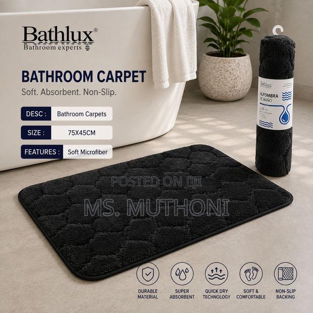 Super Absorbent Quick-Drying Bathroom Mats. - thumbnail 2