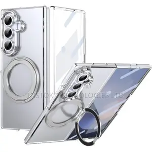 Samsung Galaxy Z Fold 8 Ultra Clear Case With Magnetic Ring