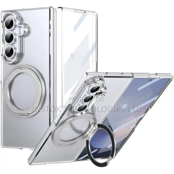 Samsung Galaxy Z Fold 8 Ultra Clear Case With Magnetic Ring