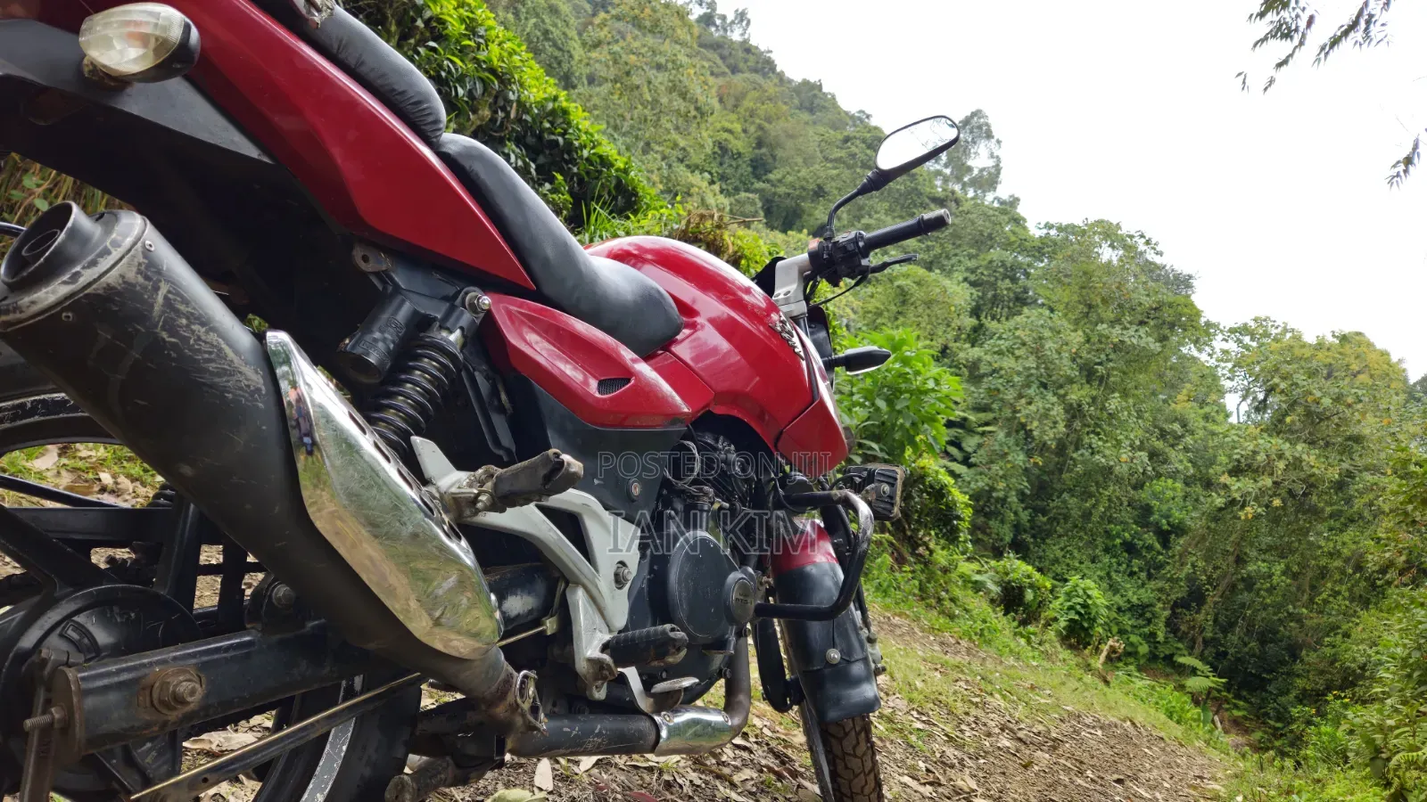 Bajaj Pulsar 180 2009 Red