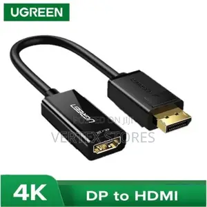 UGREEN DP105 DisplayPort Male to VGA Male Cable (1.5m)