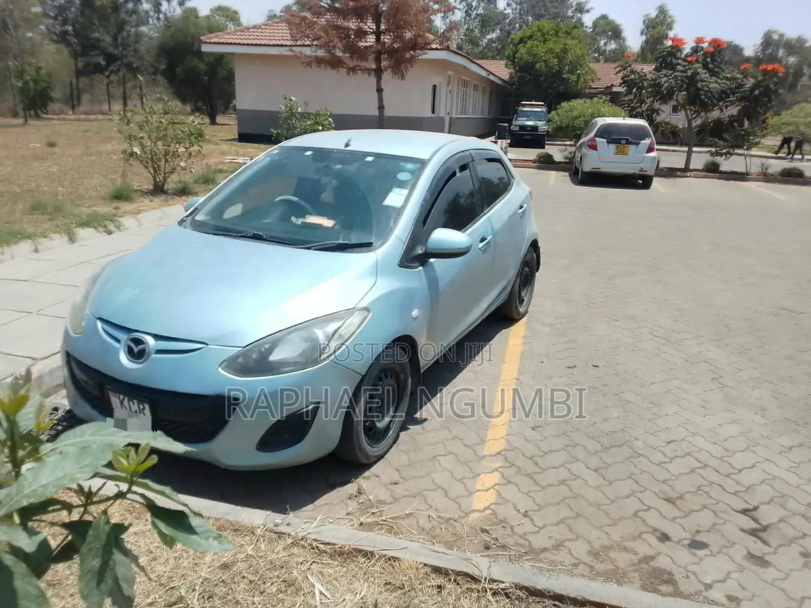 Mazda Demio 2012 Blue