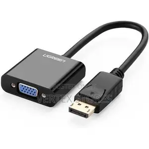 UGREEN DP109 DisplayPort Male to VGA Female Converter (Black)