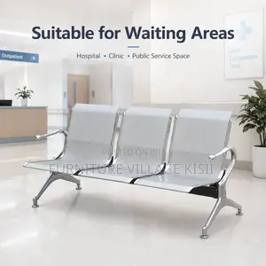 Office Bench;3-Seater Visitor Waiting Bench