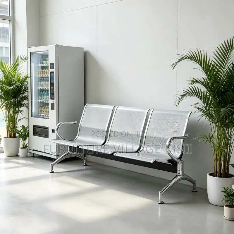 Office Bench;3-Seater Visitor Waiting Bench