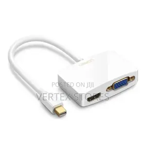 UGREEN MD115 Mini DP to HDMI + VGA Converter -Silver