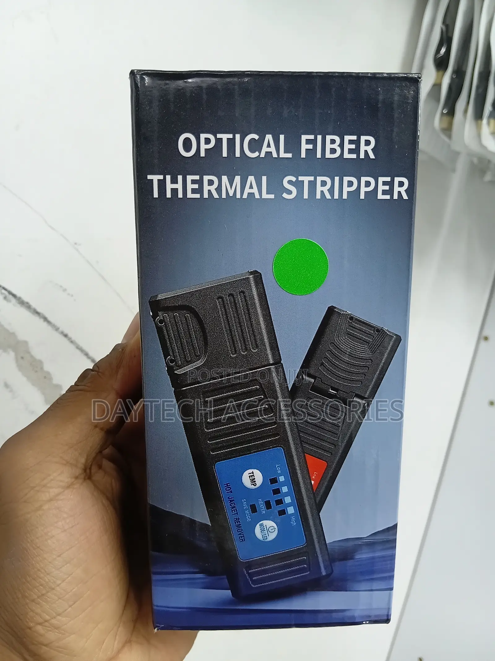 An Optical Fiber Thermal Stripper.