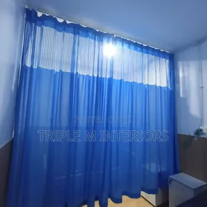 Premium Mesh-Top Hospital Cubicle Curtains – Fire Retardant