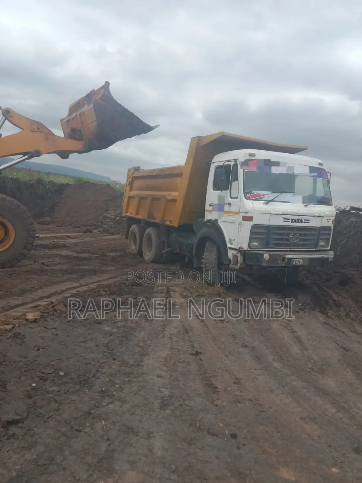 KCH Tata Tipper Truck in Good Condition.