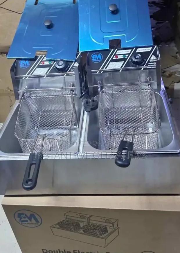 Deep Fryer Double