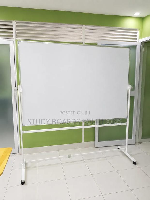 6ftx4ft Magnetic Whiteboard on Wheels—self Standing & Portable No