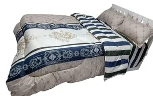 6×7 Binded Duvet 4Pc Set With Bedsheet and Pillowcases