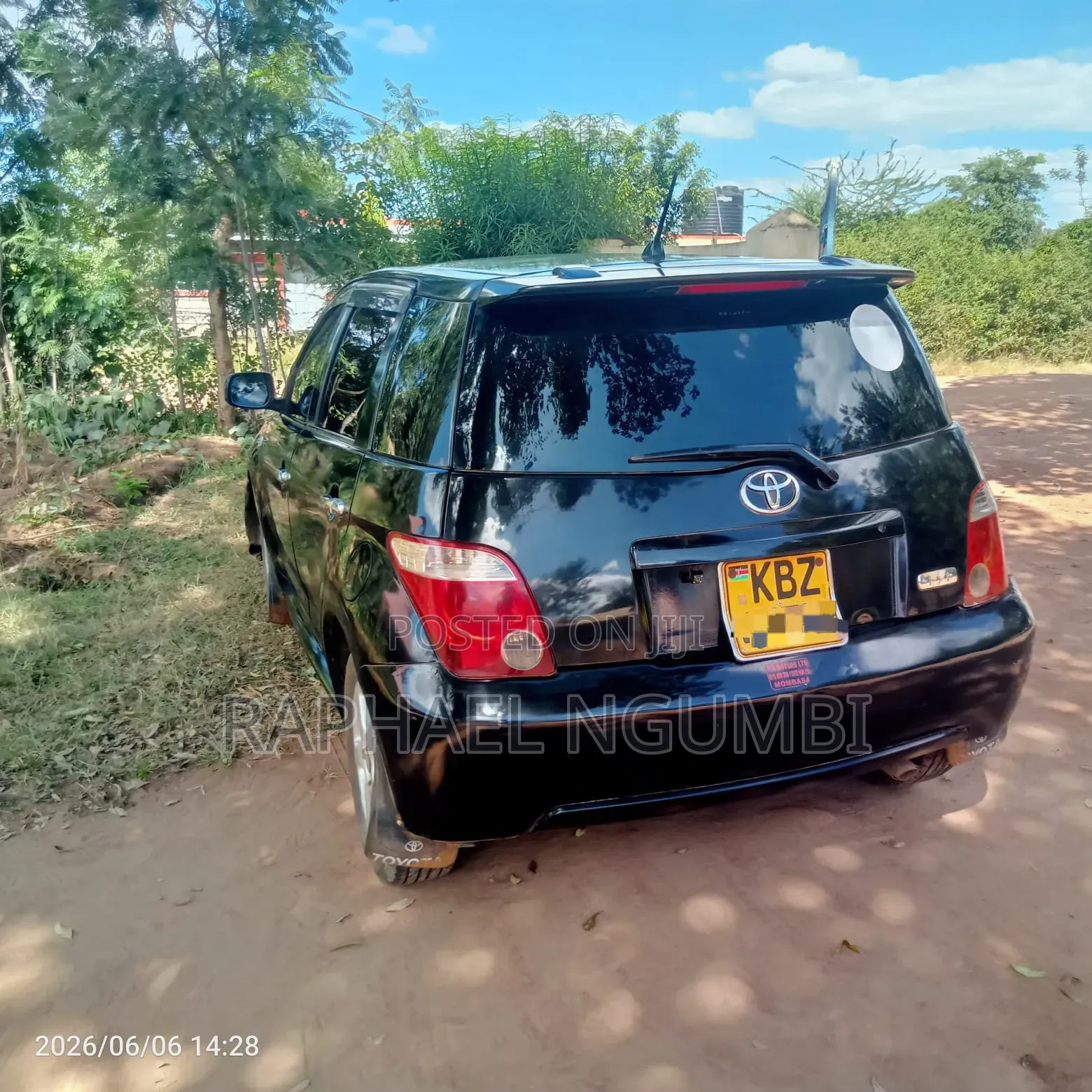 Toyota IST 2007 Black