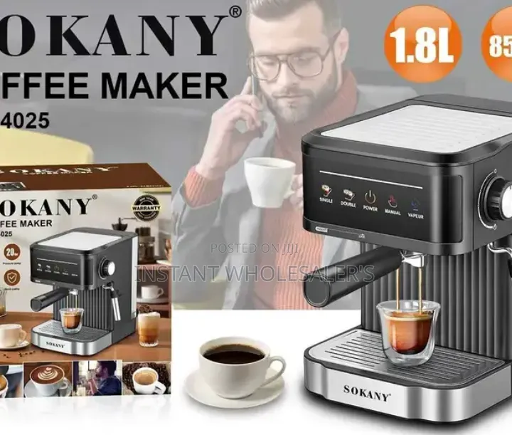 Coffee Maker Machine Sokany