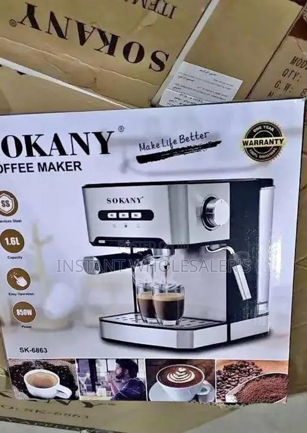 Coffee Maker Machine Sokany