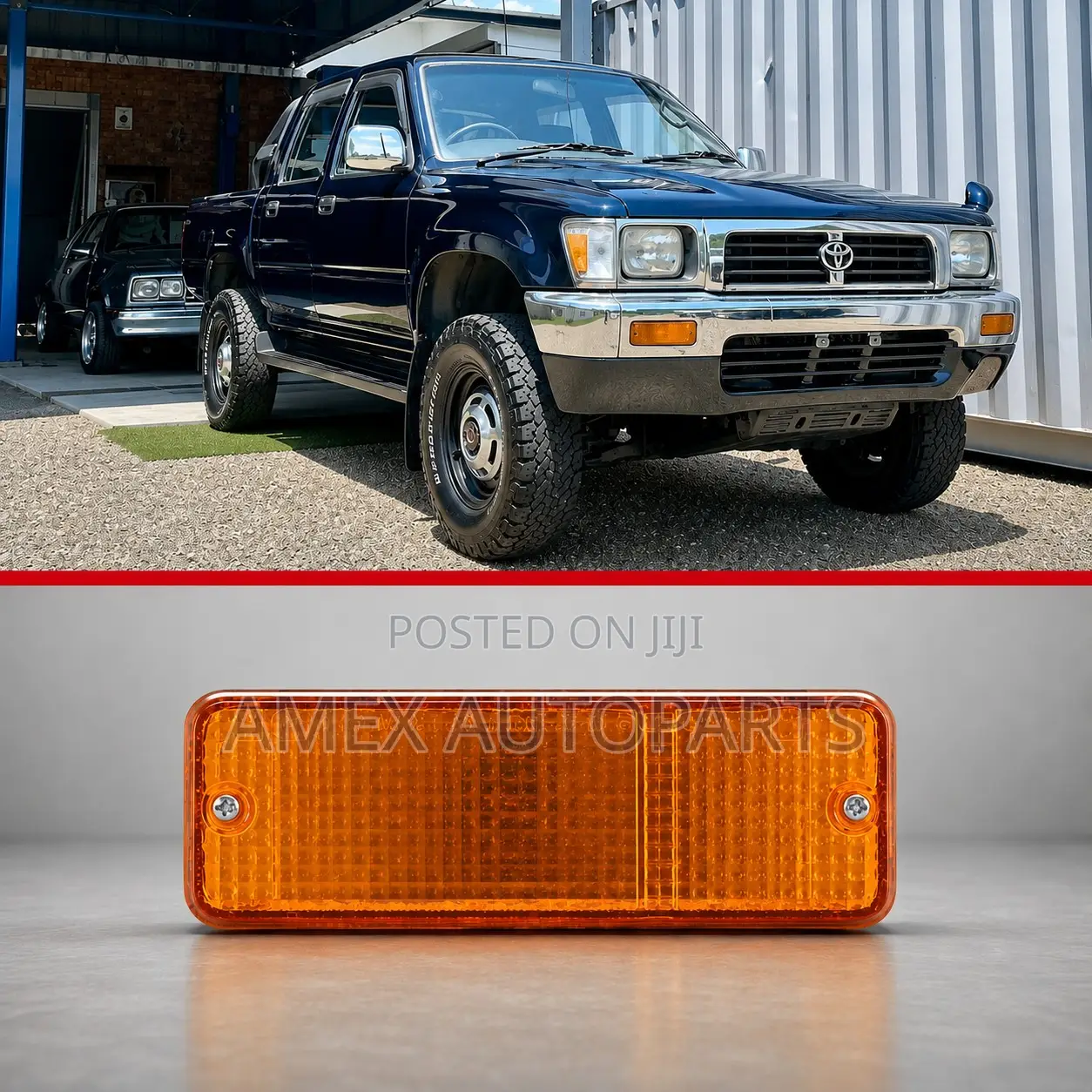 Front Lamp Toyota Hilux Yn55 1984 - 1987