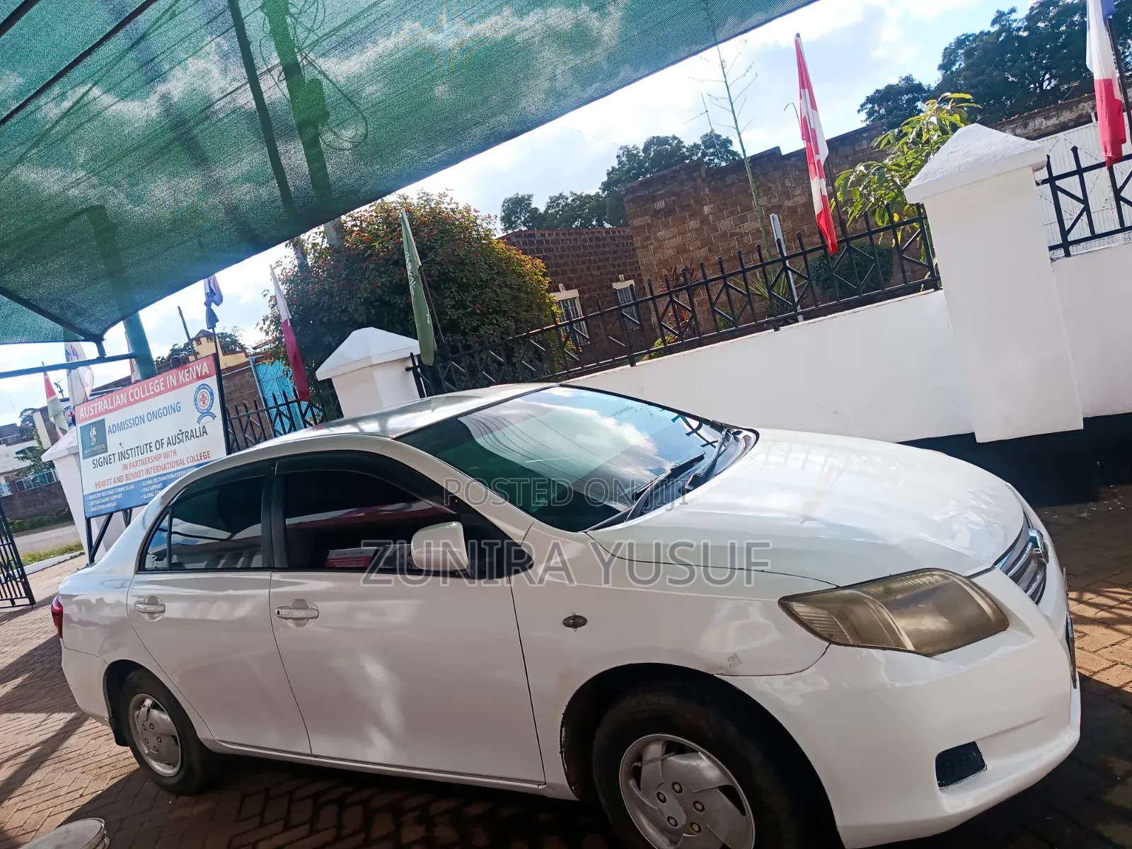 Toyota Axio 2009 White