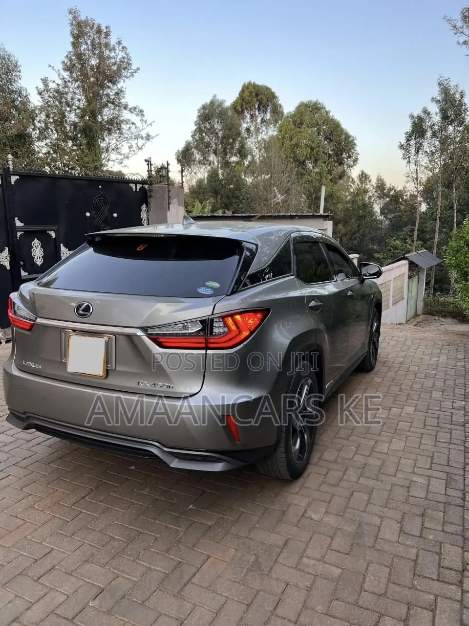 Lexus RX 450h F Sport AWD 2018 Gray