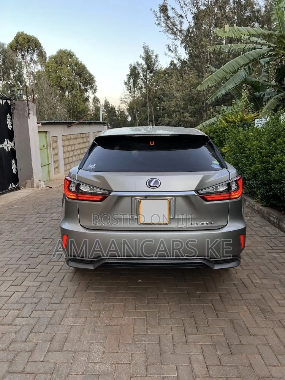 Lexus RX 450h F Sport AWD 2018 Gray