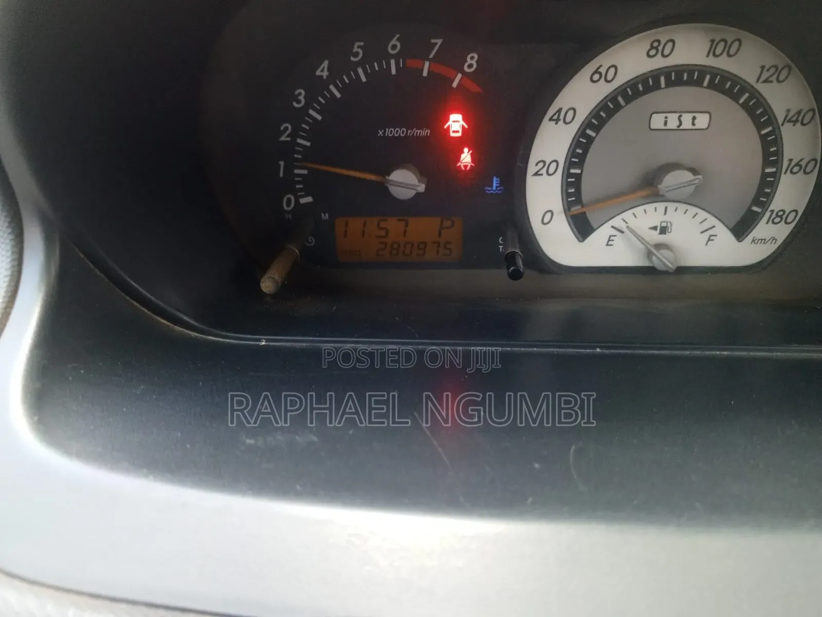 Toyota IST 2007 Black