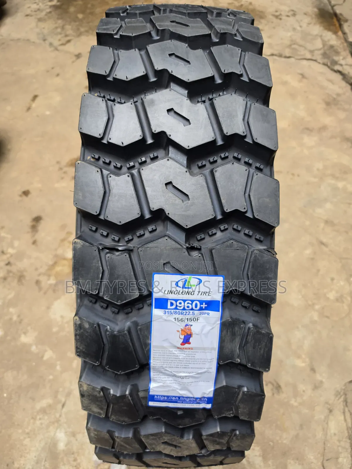 315 /80 R22. 5 LINGLONG TIRES (Diff)