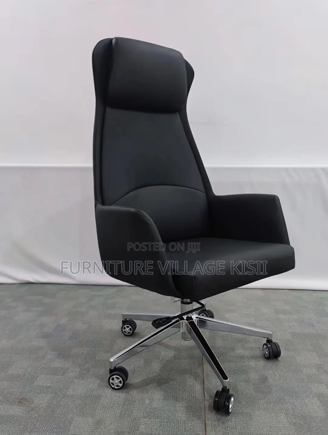 Office Chair;High Back Leather Executive Office Seat