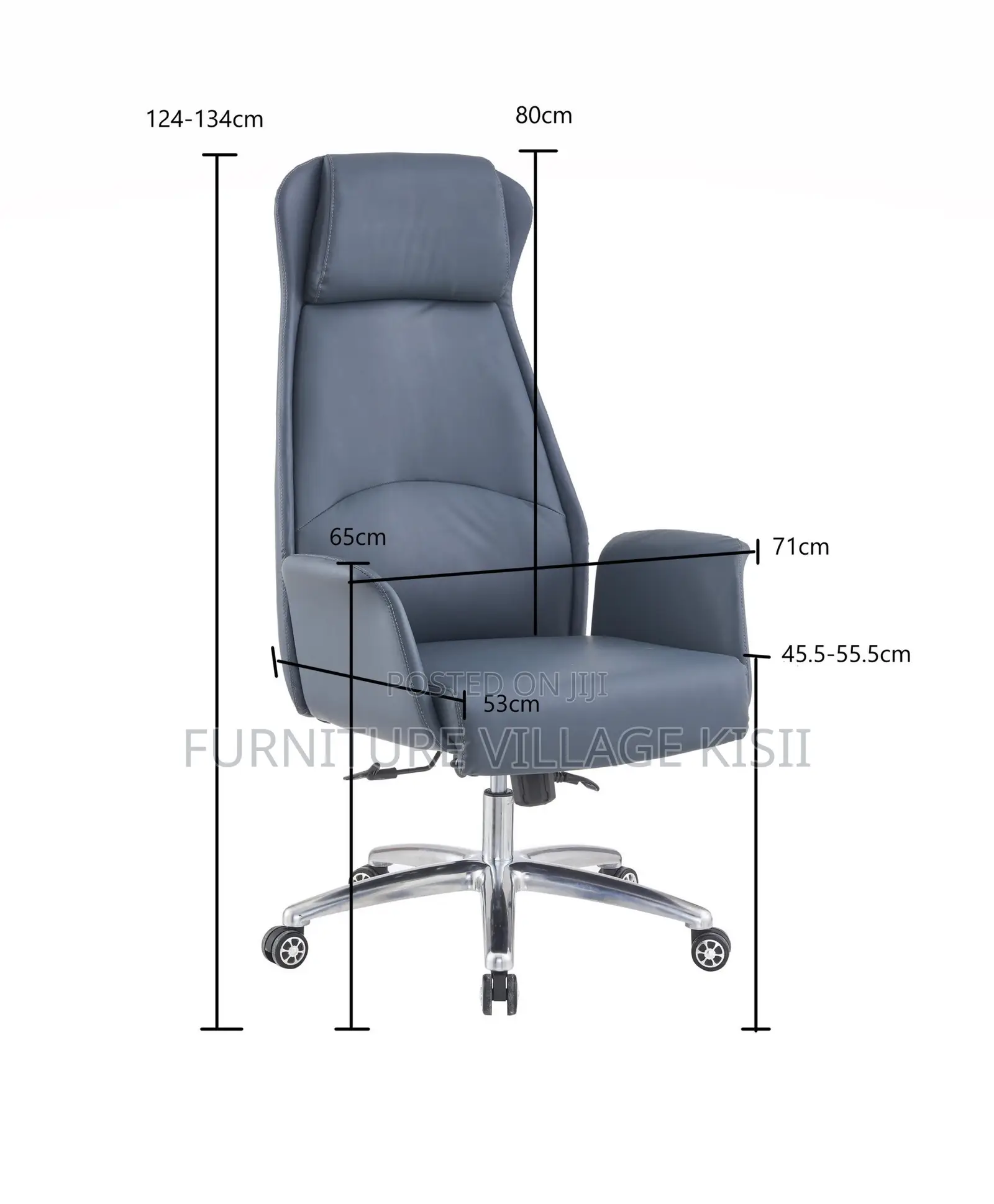 Office Chair;High Back Leather Executive Office Seat