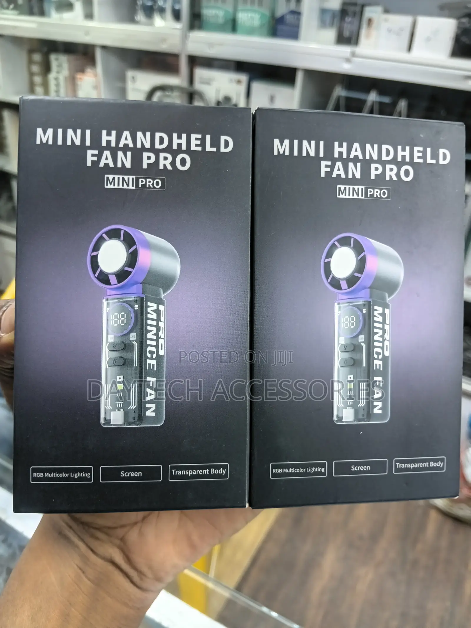 The Mini Handheld Fan Pro (Model K824)