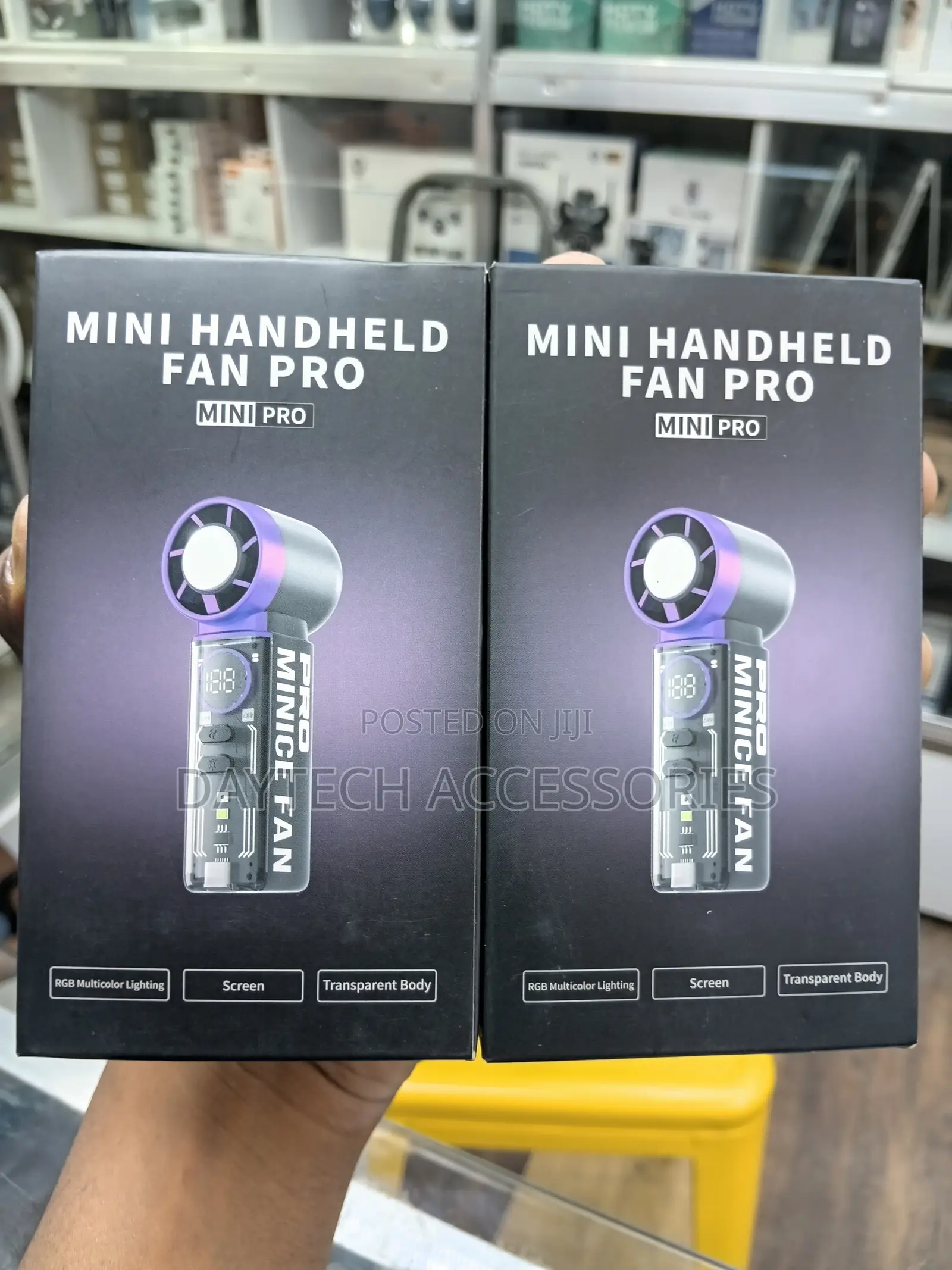 The Mini Handheld Fan Pro (Model K824)