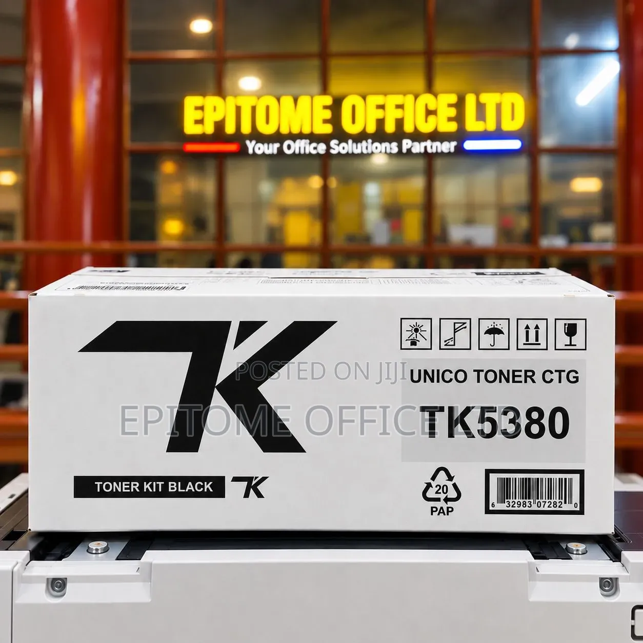 Black Genuine Tk 5380 Toner