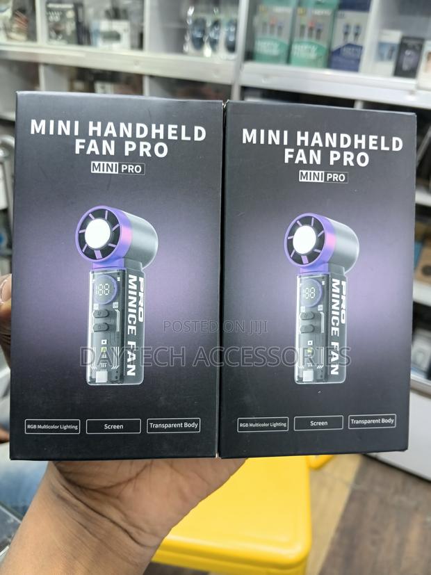 K824 Mini Handheld Fan Pro