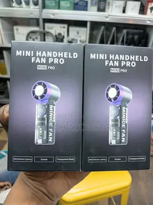 K824 Mini Handheld Fan Pro